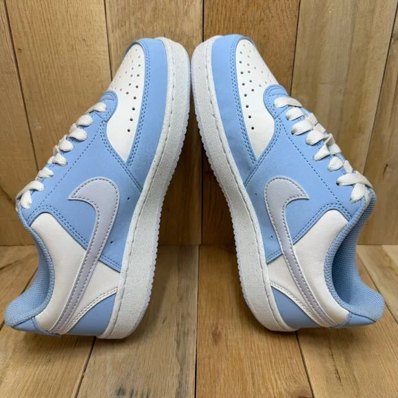Nike Womens Court Vision LO P NBK Size 5.5 Summit White/Football Grey IM1652-100 - Picture 6 of 15